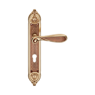 AISHA Door Lever handle on Plate - Smal